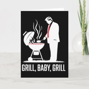 Grill political card