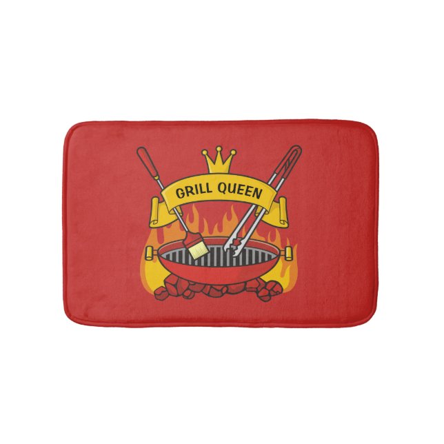 Grill Queen Bath Mat (Front)