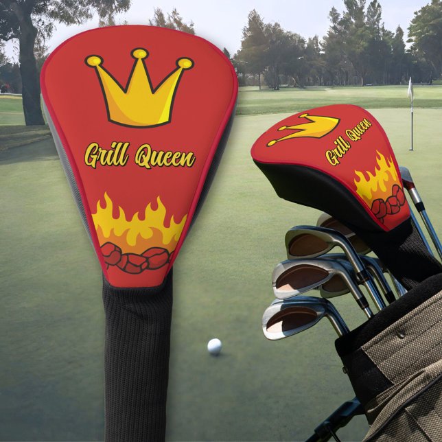 Grill Queen Crown Golf Head Cover (Creator Uploaded)