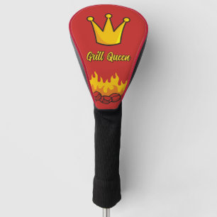 Grill Queen Crown Golf Head Cover