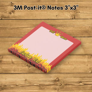 Grill Queen Crown Post-it Notes