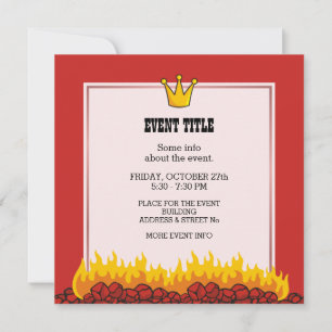 Grill Queen Invitation