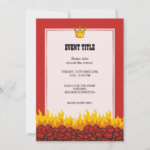 Grill Queen Invitation