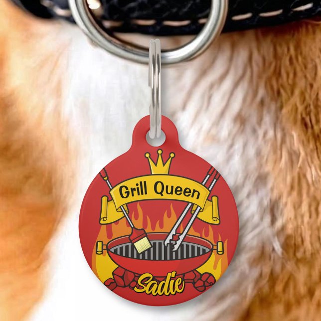 Grill Queen Pet Tag (Creator Uploaded)