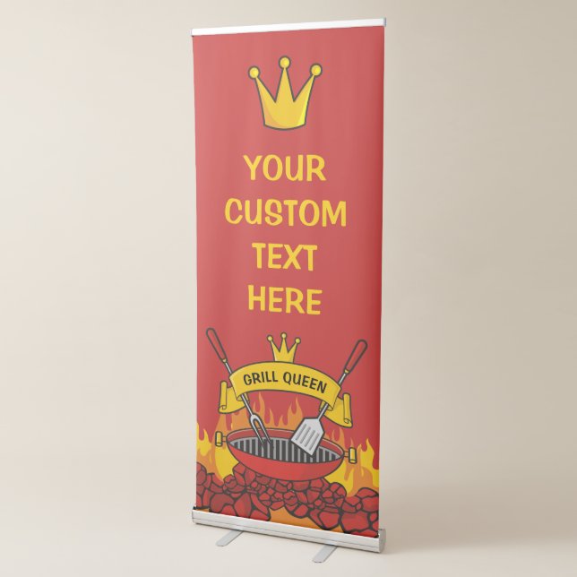 Grill Queen Retractable Banner (3/4)