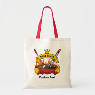 Grill Queen Tote Bag