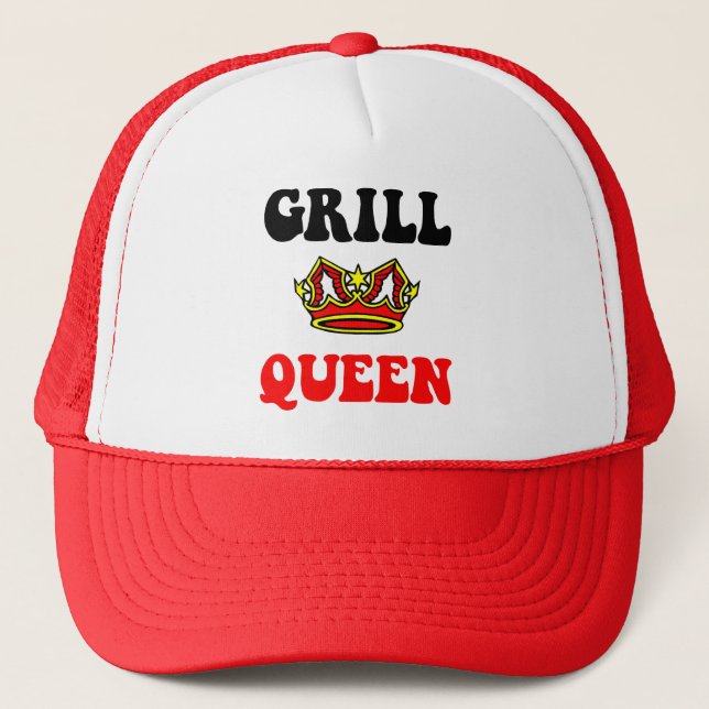 Grill Queen Trucker Hat (Front)