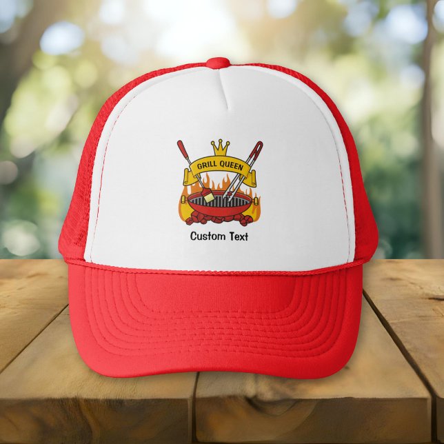Grill Queen Trucker Hat (Creator Uploaded)