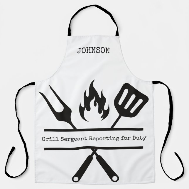 Grill Sergeant Apron (Front)