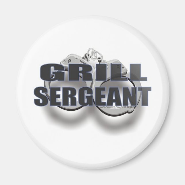 GRILL SERGEANT MAGNET (Front)
