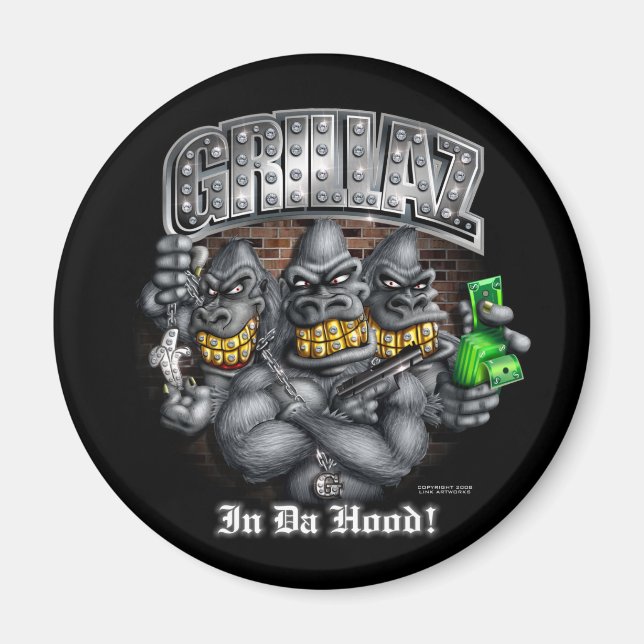 Grillaz Magnet (Front)