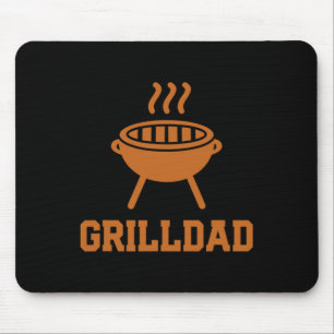 Grilldad Barbecue Grill Daddy Master Bbq Smoker Ch Mouse Mat