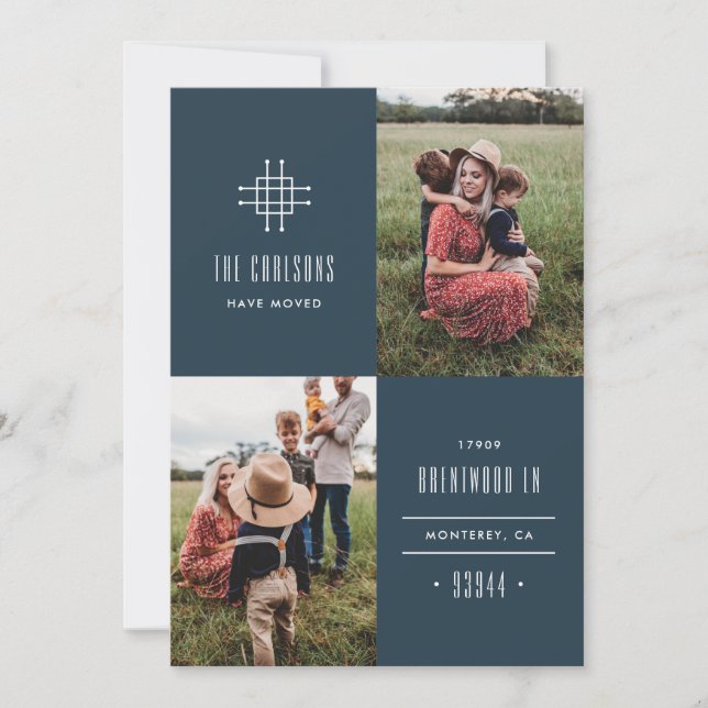 Grille Moving Announcement - Blue (Front)