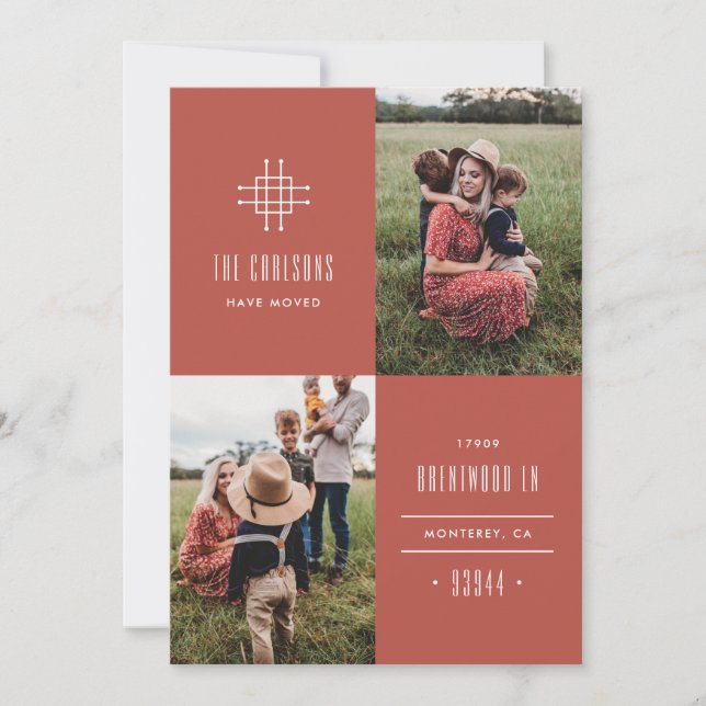 Grille Moving Announcement - Red (Front)