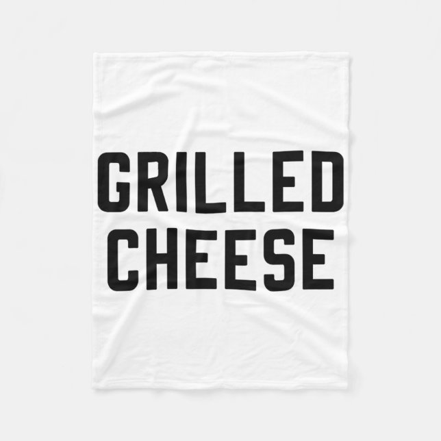 Grilled Cheese And Tomato Soup Matching Costumes F Fleece Blanket (Front)