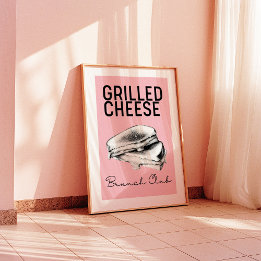 Grilled Cheese Brunch Club | Trendy Wall Art
