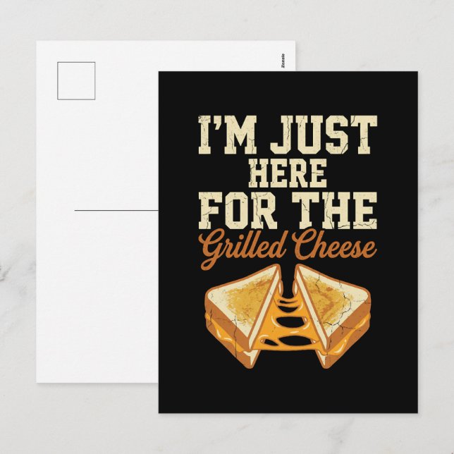 Grilled Cheese Day Holiday Postcard (Front/Back)