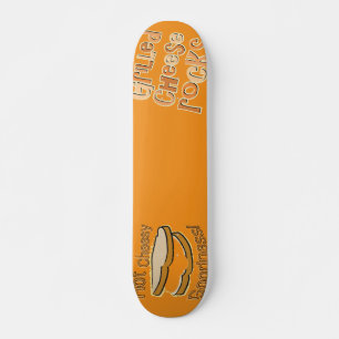 Grilled Cheese, Hot Cheesy Goodness Skateboard