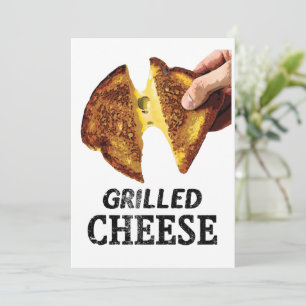 Grilled Cheese  Invitation