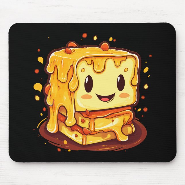Grilled cheese lover mouse mat (Front)