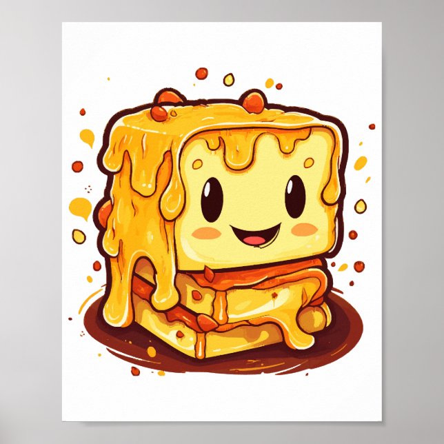 Grilled cheese lover poster (Front)