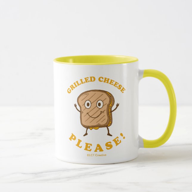 Grilled Cheese Please Mug (Right)