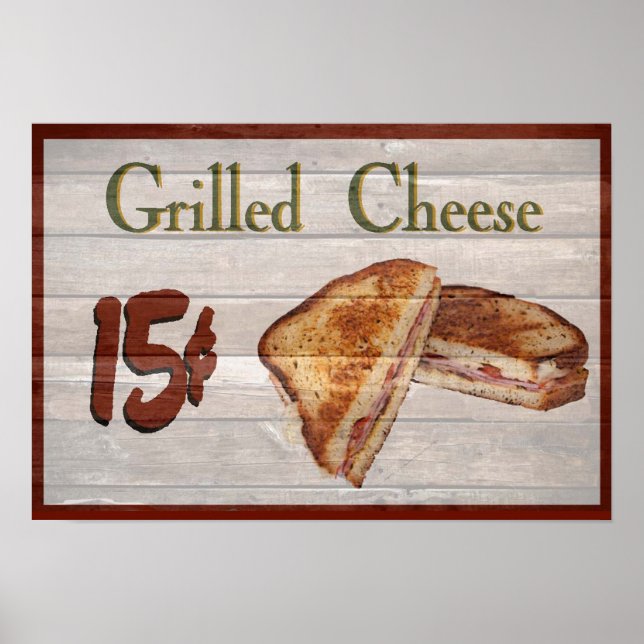 Grilled Cheese  Poster (Front)
