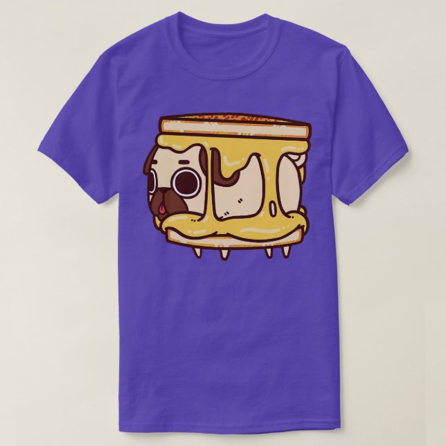 Grilled Cheese Puglie T-Shirt (Design Front)