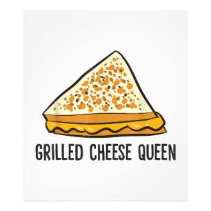 Grilled Cheese Queen Funny Grilled Cheese Photo Print