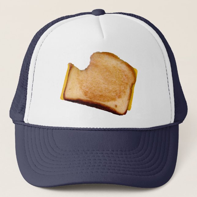 Grilled Cheese Sandwich Trucker Hat (Front)
