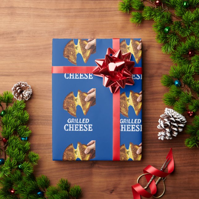 Grilled Cheese  Wrapping Paper (Holiday Gift)