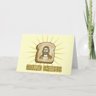 Grilled Cheesus notecards