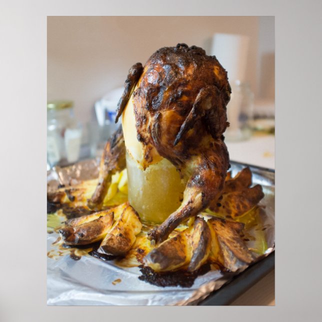 Grilled chicken poster (Front)