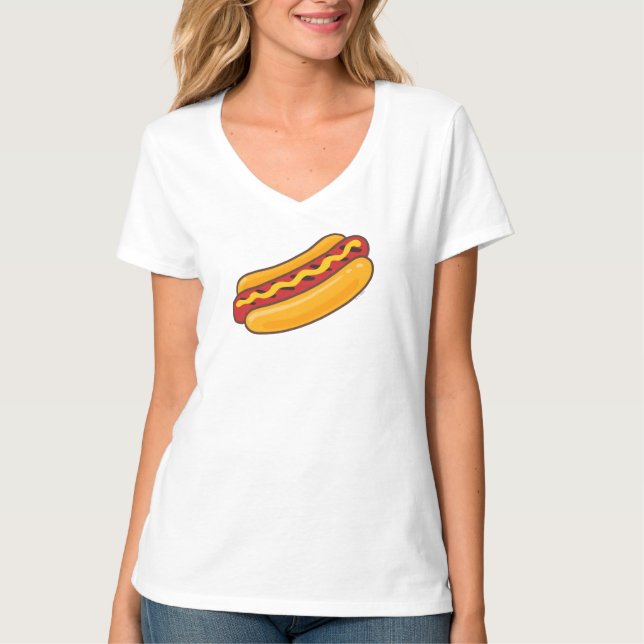 Grilled Hot Dog T-Shirt (Front)