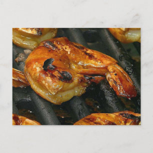 Grilled Shrimp Postcard