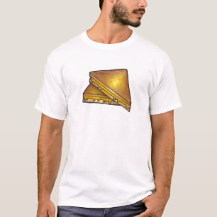 Grilled Toasted Cheddar Cheese Toastie Sandwich T-Shirt