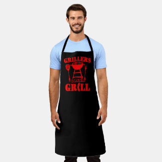 Grillers Gonna Grill Sausage Barbecue Red Apron