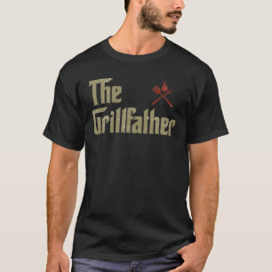 Grillfather Meat Smoking BBQ Grill Lover Pit Maste T-Shirt