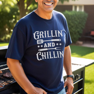 Grillin and Chillin BBQ T-Shirt