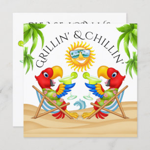 Grillin' & Chillin' Invitation