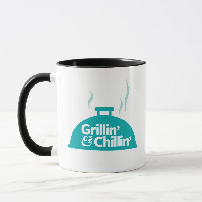 Grillin' & Chillin' Mug (Left)