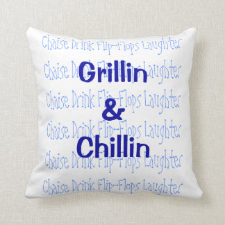 Grillin & Chillin Pillow
