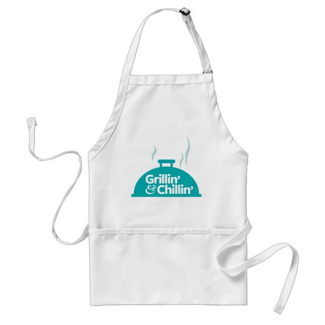 Grillin' & Chillin' Standard Apron (Front)