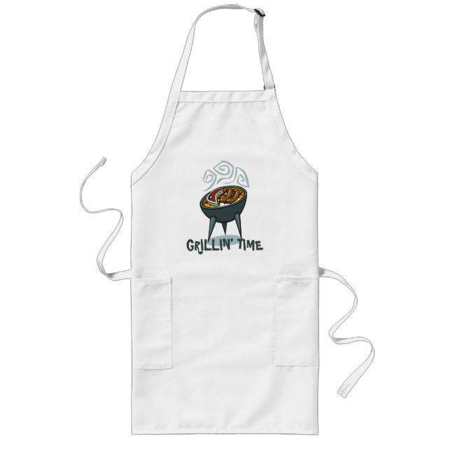 GRILLIN' TIME LONG APRON (Front)