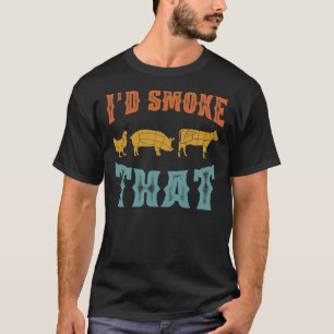 Grilling Bbq Butt Rubbed Pork Pulled Sleeveless To T-Shirt