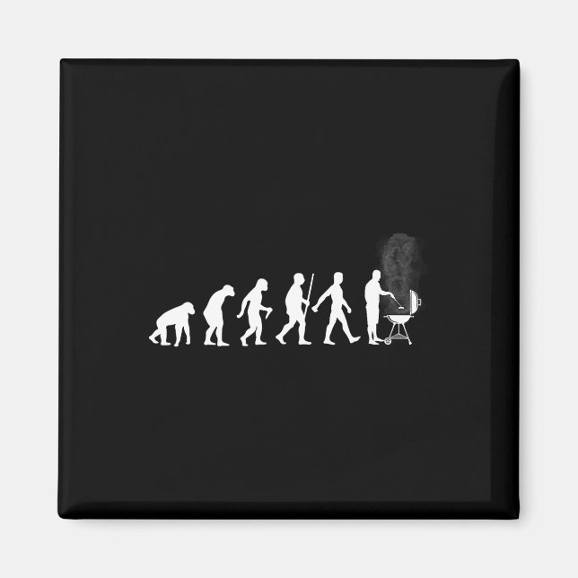 Grilling Design For Men Dad Bbq Smoking Barbecue M Magnet (Front)