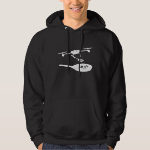 Grilling Drone Chef Cooking Food Hoodie