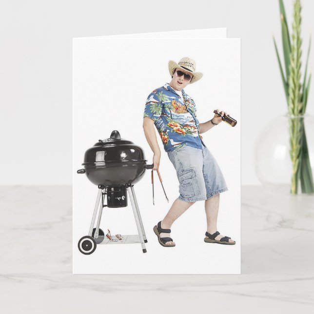 Grilling For Guys Card (Front)