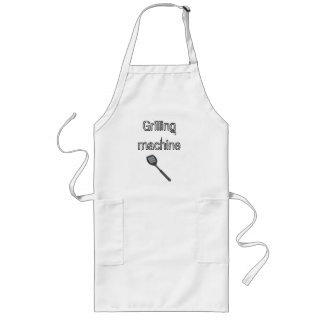 Grilling machine long apron