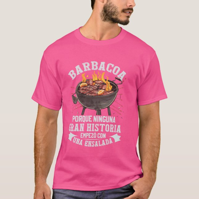 Grilling Meat Smoked Meat Foodie Mexican Barbecue  T-Shirt (Front)